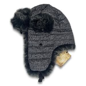 Unisex Thick Warm Aviator Hat Faux Fur Winter Ski Trooper Trapper Lumberjack Cap